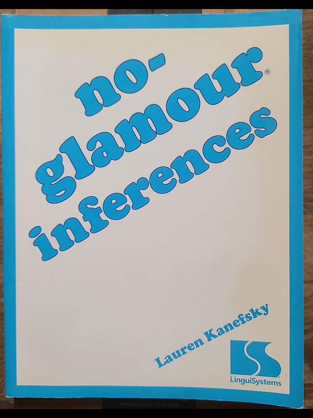 Speech Therapy: No-Glamour Inferences Notebook